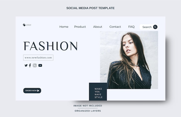 Online landing page
