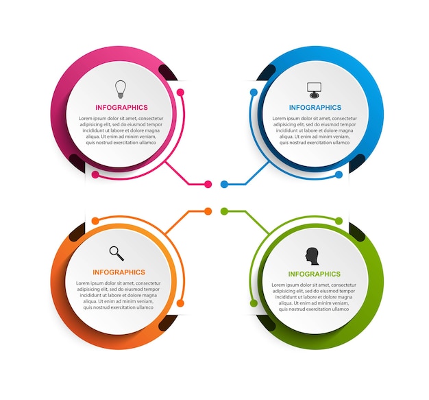 Opcje Infografiki Szablon Infografiki