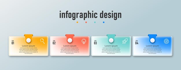 Opcje Szablonów Projektu Infografiki Elementów Na Osi Czasu Można Wykorzystać Do Przejrzystości Przepływu Pracy