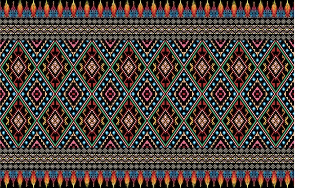 Orientalna Geometria Etniczna Ikat Wzór Tradycyjny Wzór Tła, Dywan, Tapeta