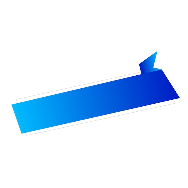 Origami sprzedaż baner etykieta odznaka pusty szablon projektu
