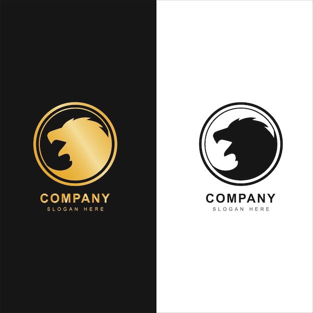 Orzeł Logo Ilustracji Wektorowych Orzeł Logo Skrzydła Orła Logo Zwierząt Logo Dzikich Zwierząt