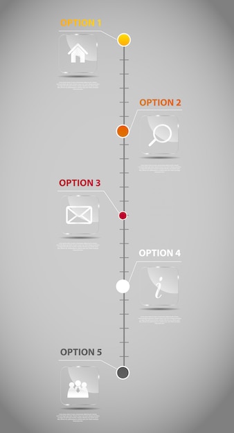 Plik wektorowy oś czasu szablonu biznesu infographic wektorowa ilustracja