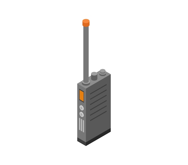 Osobisty izometryczny walkie talkie
