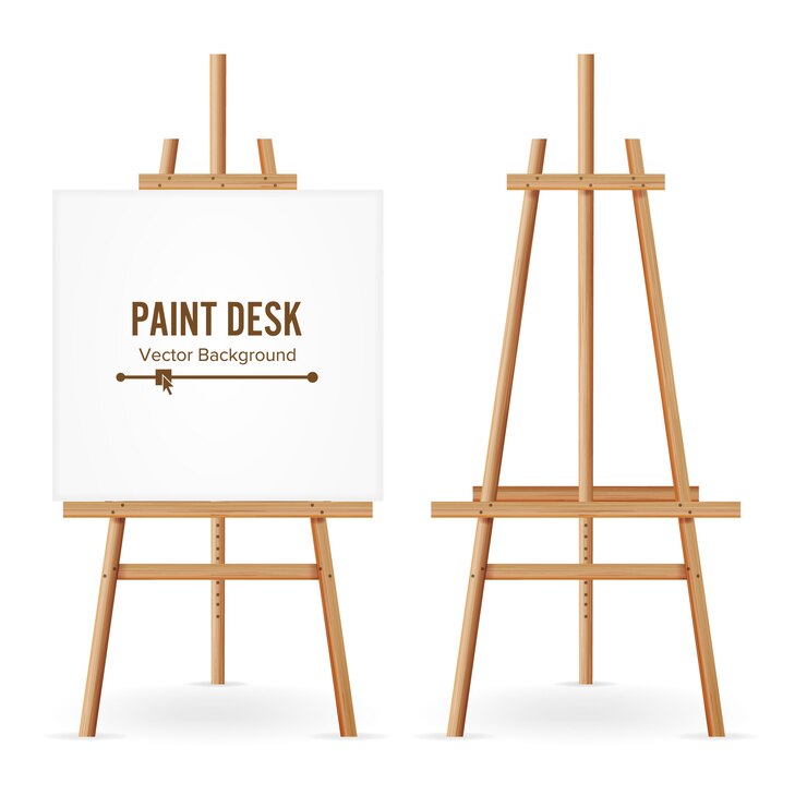 Wektor paint desk vector
