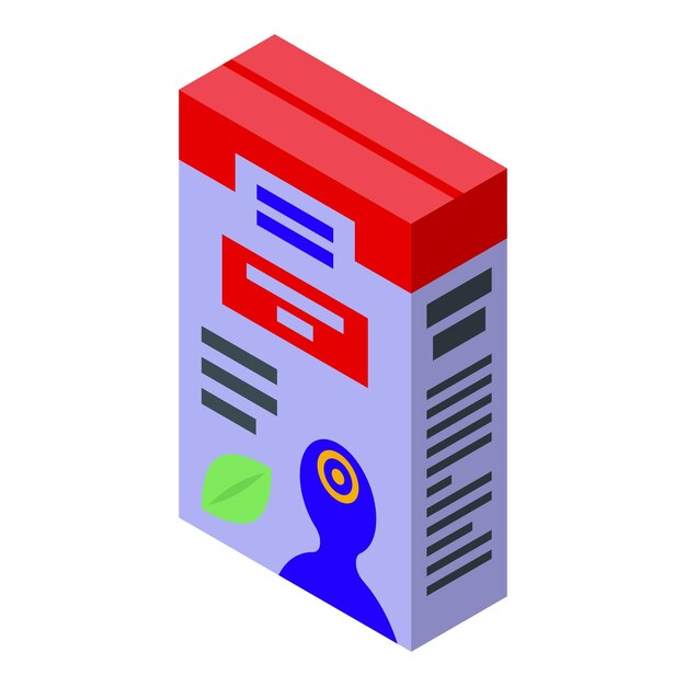Pakiet kartonowy z logo mózgu i liścia przedstawia suplement poprawiający aktywność mózgu