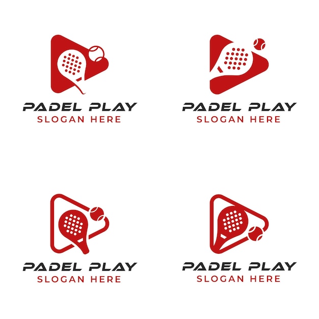 Pakiet z logo Padel Red Play