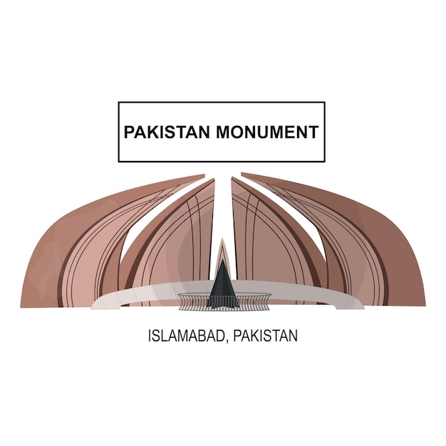 Pakistan Monument to pomnik narodowy w historycznym centrum stolicy Pakistanu, Islamabadzie