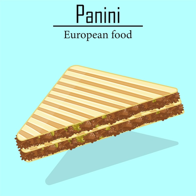 Plik wektorowy panini