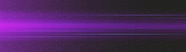 Plik wektorowy panorama ciemnofioletowa technologia tło, prędkość i fala dźwiękowa koncepcja, wolne miejsce na tekst w put, ilustracji wektorowych.