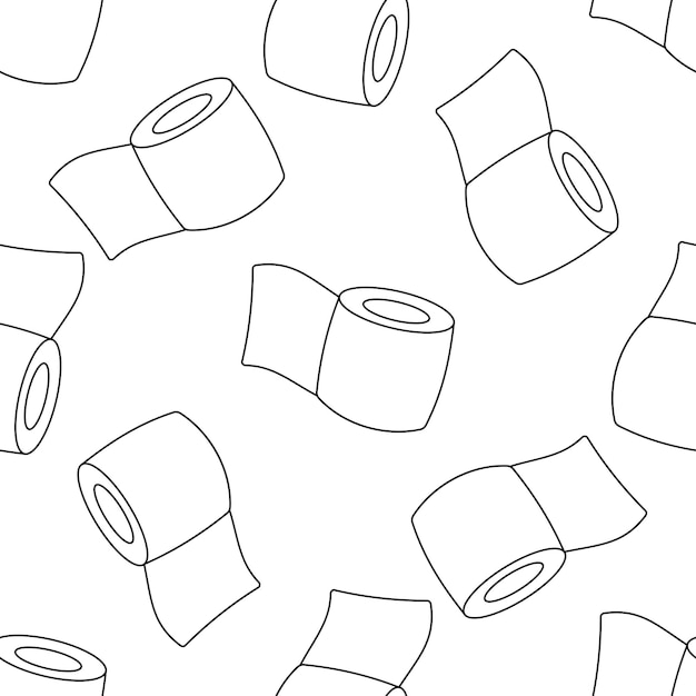 papier toaletowy higiena ręcznik intymny wzór ilustracja wektorowa