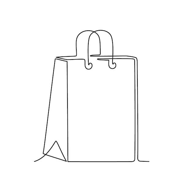 Papierowa torba z uchwytem szablonu zestawu zakupów Brązowy papier rzemieślniczy na prezent żywności Kupuj pakiety supermarketów opakowania detaliczne Dostawa na wynos w eko torbie Makiety widok z przodu Wektor