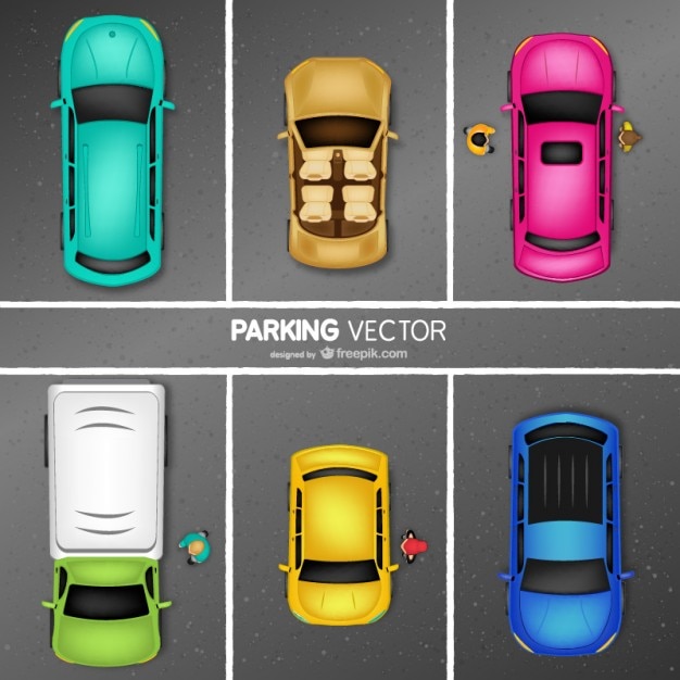 Parking Wektor