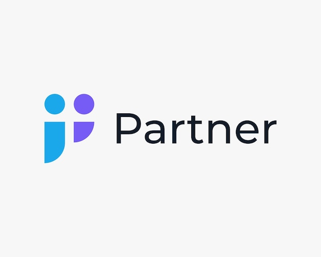 Plik wektorowy partnerstwo partnerstwo ludzie współpraca biznesowa dołącz do pracy praca współpracuj z prostym wektorem logo design