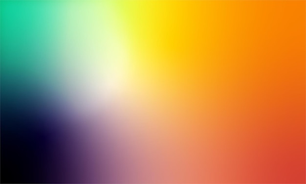 Pastelowy ton pomarańczowy zielony czarny gradient Gładkie tło w kolorze gradientu
