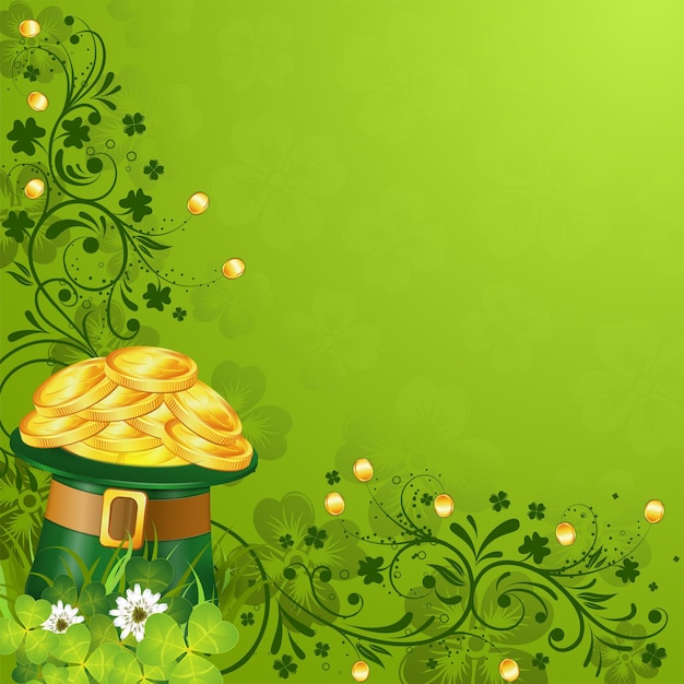 Plik wektorowy patricks day card