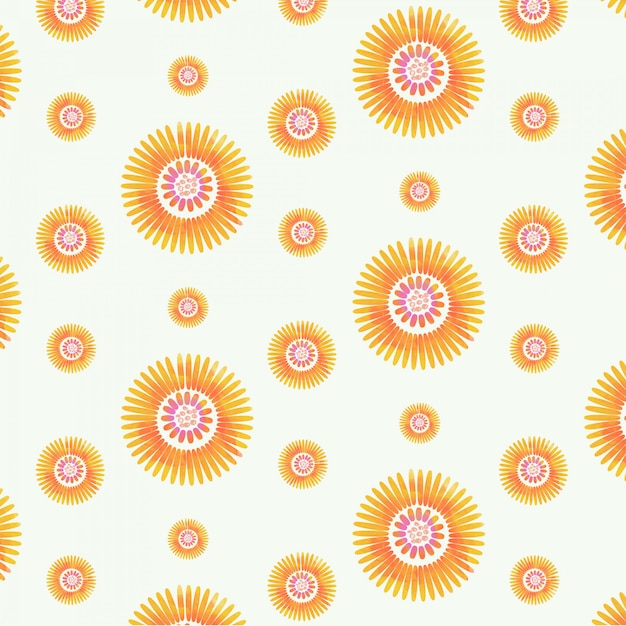 Patrón de Girasol