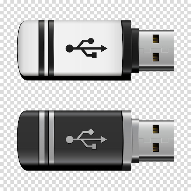 Pendrive Usb Na Przezroczystym