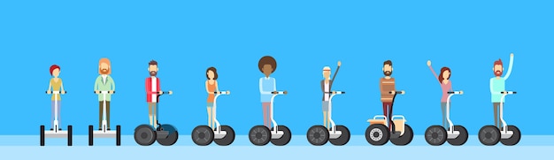 People Group Ride Segway Electric Scooter