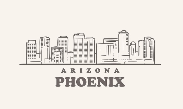 Phoenix Skyline, Arizona