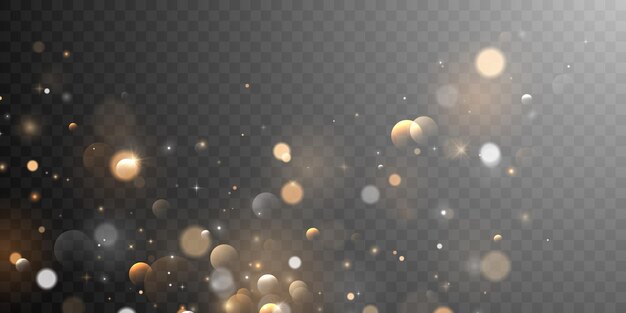 Piękne bokeh tło do dekoracji szablon festiwalu piękny baner luksusowy wektor