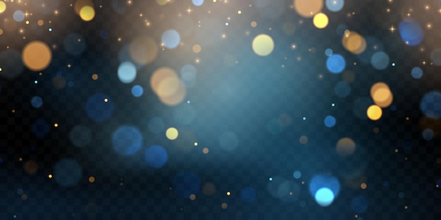 Piękne bokeh tło do dekoracji szablon festiwalu piękny baner luksusowy wektor