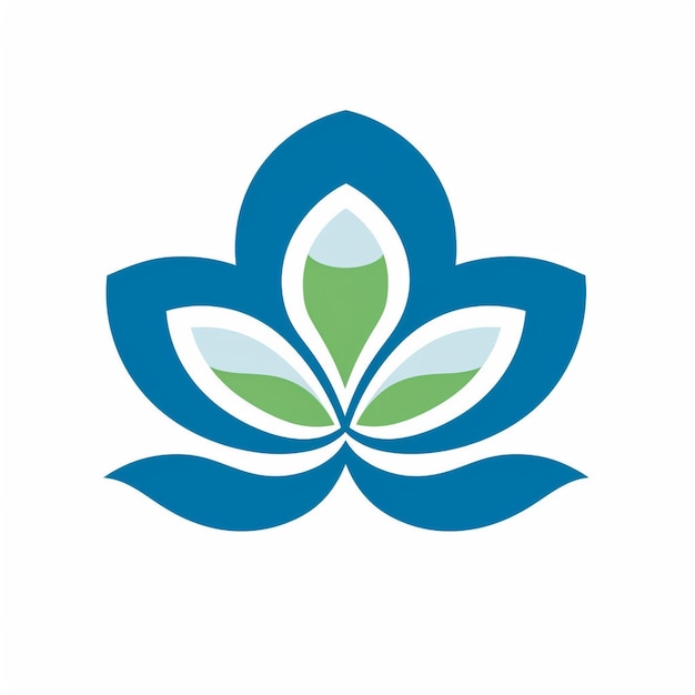Plik wektorowy piękny kwiat sztuki wektorowej logo