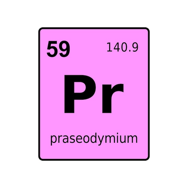 Plik wektorowy pierwiastek chemiczny układu okresowego pierwiastków