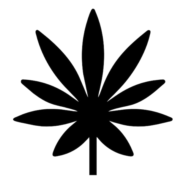 Piktogram akcesoriów do marihuany