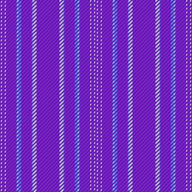 Pionowy wzór tkaniny Stripe bezszwowe tekstylne Wektorowe linie tekstury tła