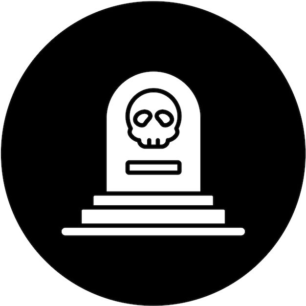 Plik wektorowy pirate grave icon style