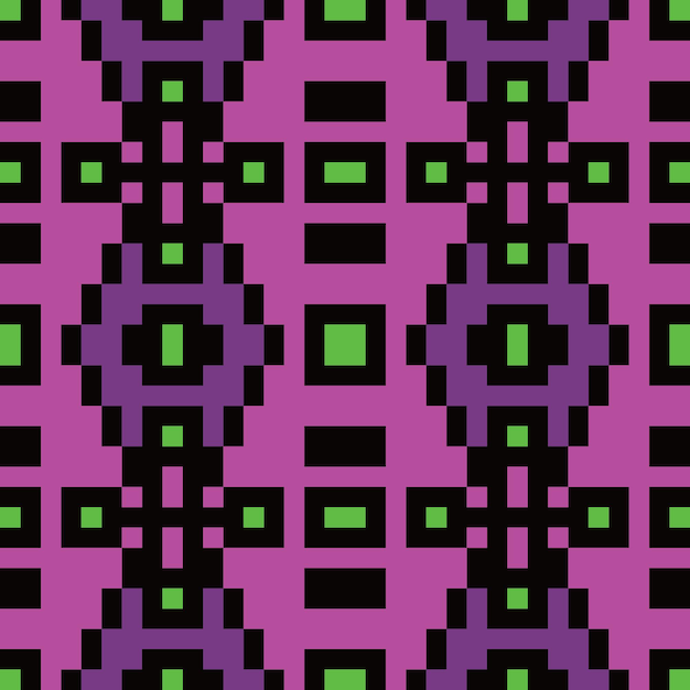 pixel art bezszwowy wzór