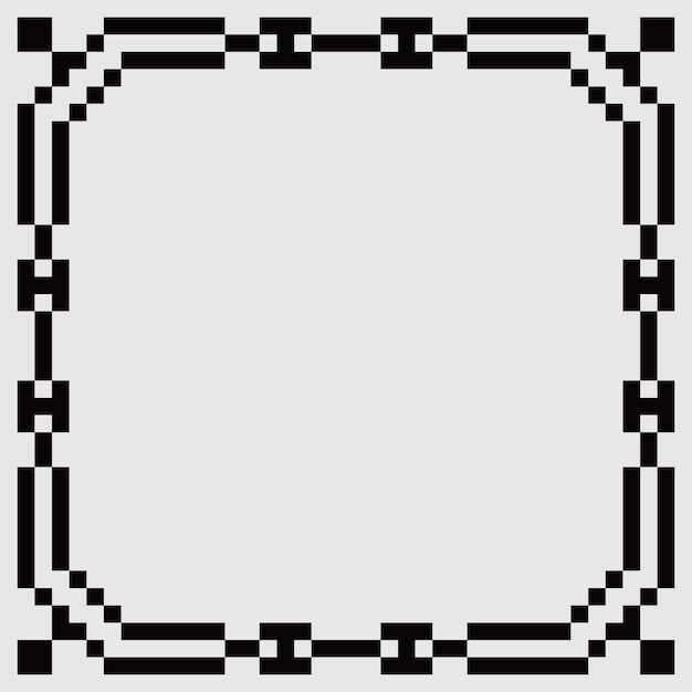 pixel art ramka estetyka retro sprite projekt