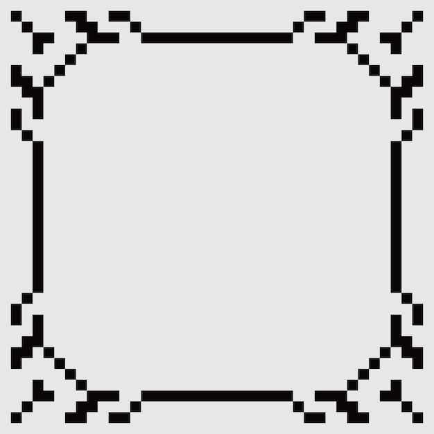 pixel art ramka estetyka retro sprite projekt