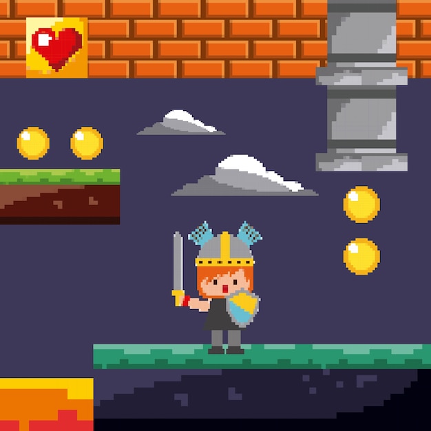 Pixel Game Knight