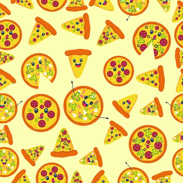 Pizza bez szwu fast food