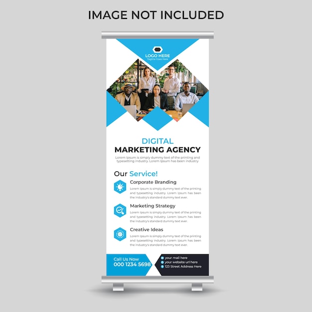 Plakat dla agencji marketingowej
