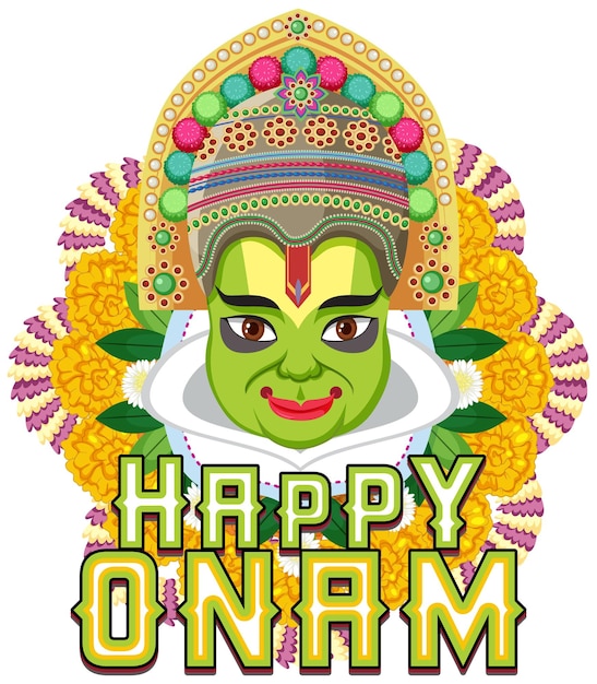 Plakat Dożynek Onam Hindu