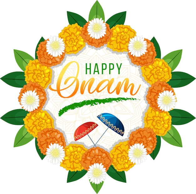 Plakat Dożynek Onam Hindu