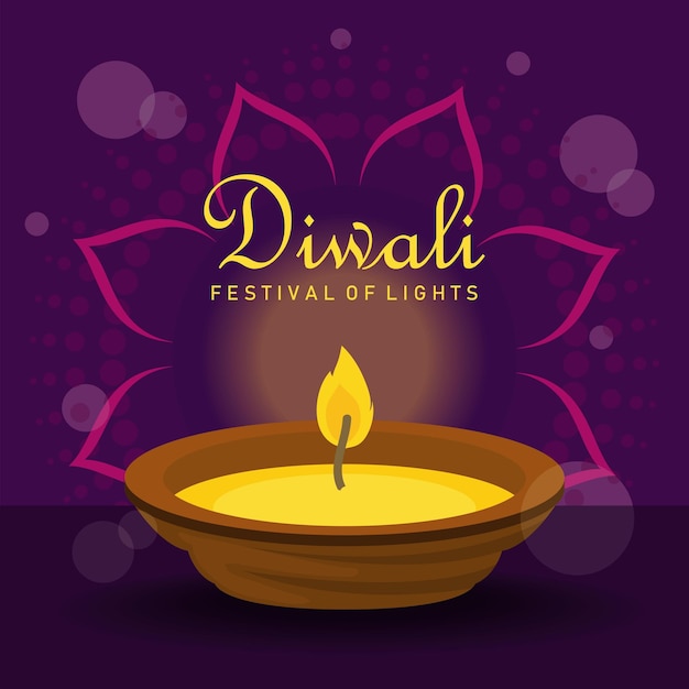 Plakat festiwalu Diwali