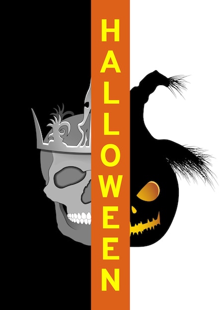 Plik wektorowy plakat halloween