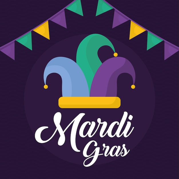 Plakat Mardi gras