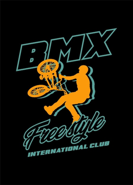 Plakat Międzynarodowego Klubu Bmx