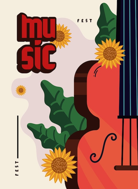 Plakat Muzyczny Fest