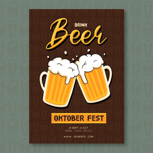 Plakat Oktoberfest