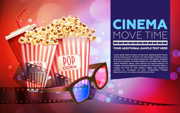 Plakat reklamowy filmu kinowego