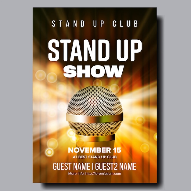 Plakat Stand Up Night Show