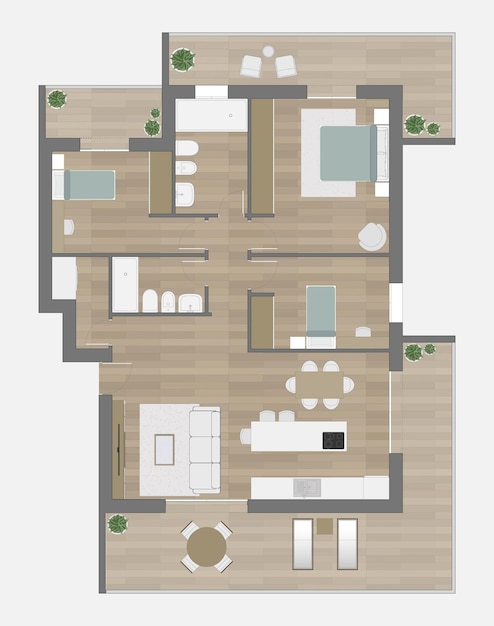 PLAN PIĘTRA