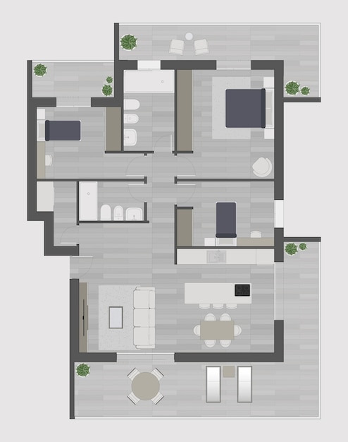 PLAN PIĘTRA