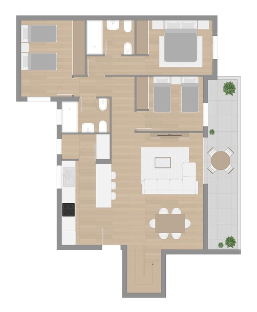 Plan podłogi